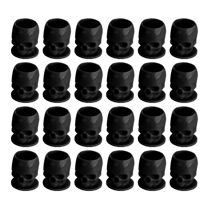 Plastic Skull Disposable Tattoo Ink Cup (200 pcs) - Image 6
